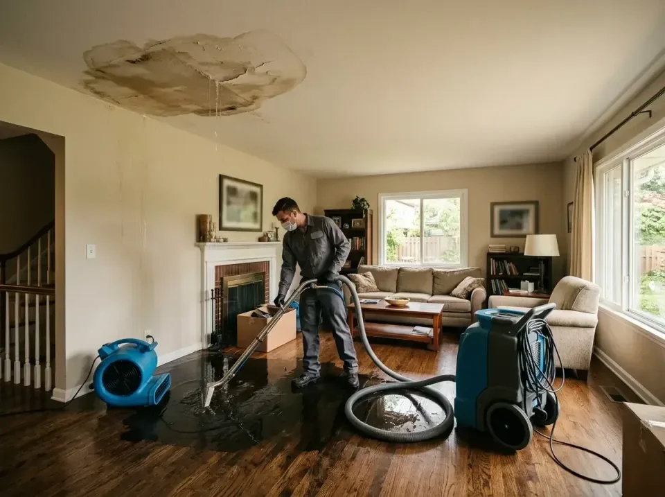 attic-pipe-burst-ceiling-drip-008 — frequently asked questions, Water Damage Restoration & Carpet Care in Albion, MI